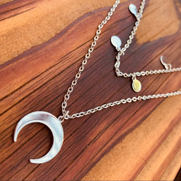 DIVIT ✶ Double Layered Necklace - Picture 7 of 8